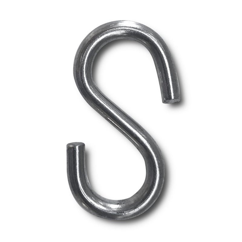 Tri Surge S Hook - Marine Grade 316 Stainless Steel 1.56" Long, 5/32" Thick Metal Hook for Hanging and Utility Use (4) S-Gancho - Image 3